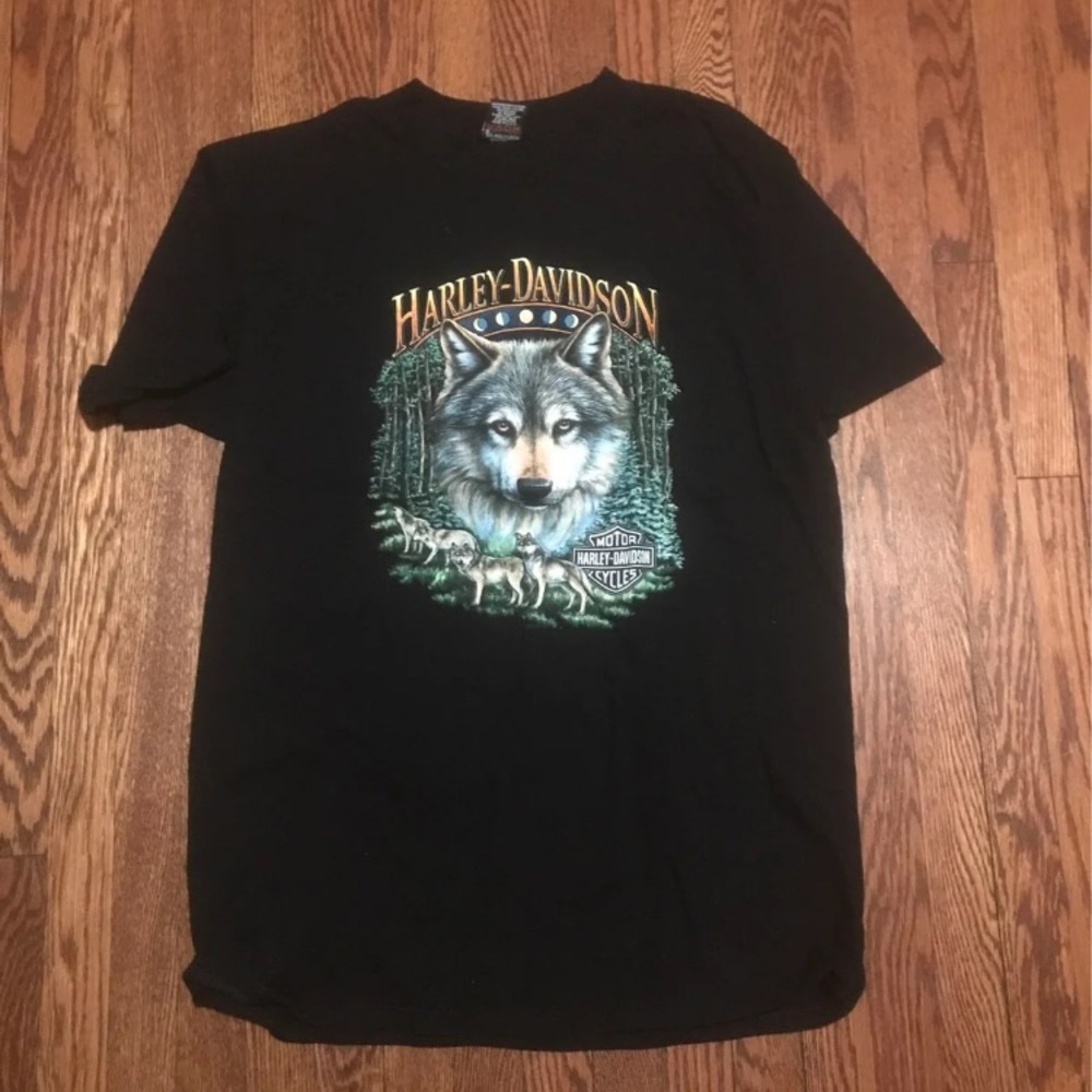 Vintage 90’s stratman Harley shirt